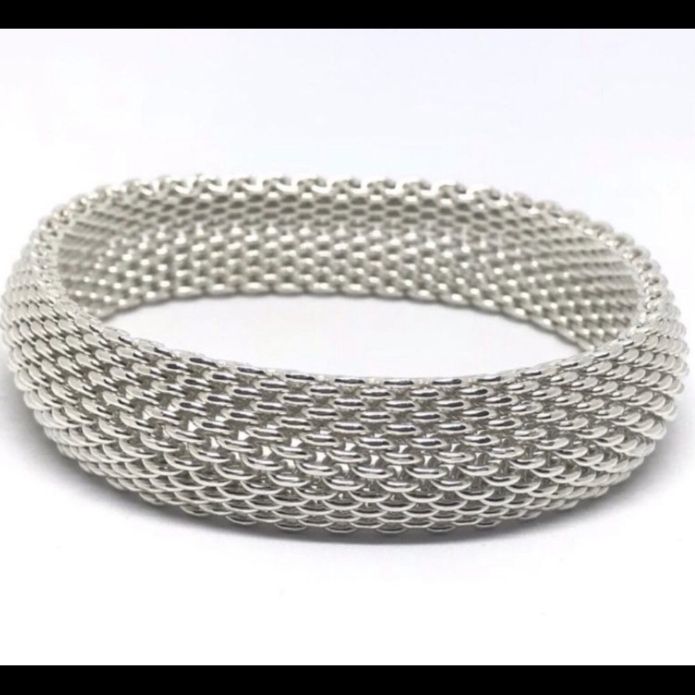Authentic Tiffany Somerset Bracelet and Ring